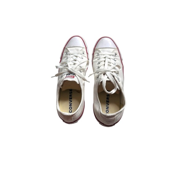 Converse Chuck Taylor‎ All Star Ox Unisex Shoe Optic White Size Men  9.5 M7652C - Picture 7 of 9